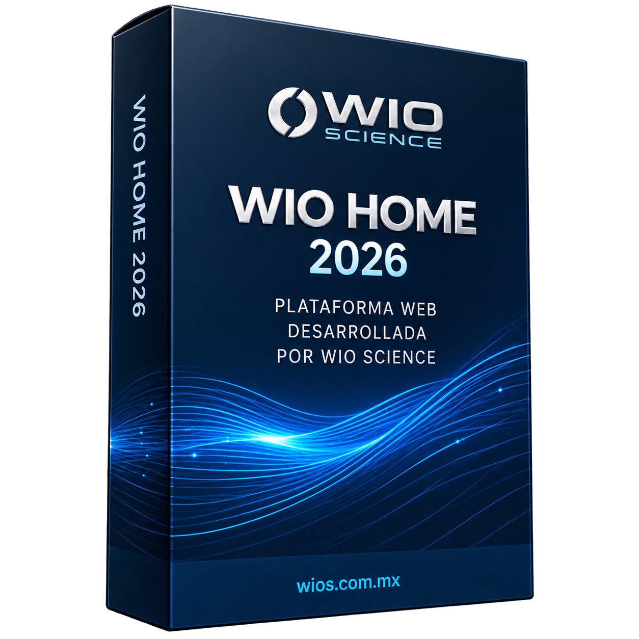 Presentación WIO HOME 2026 en ambiente tecnológico
